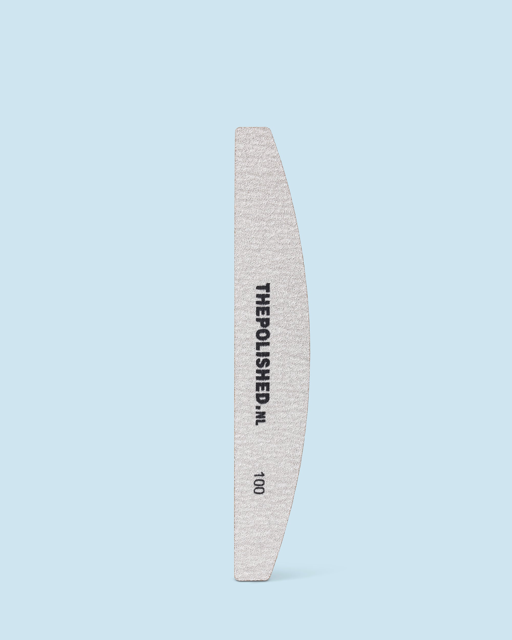 180 grit vijlstrip voor vormgeven en bijwerken van nagels.