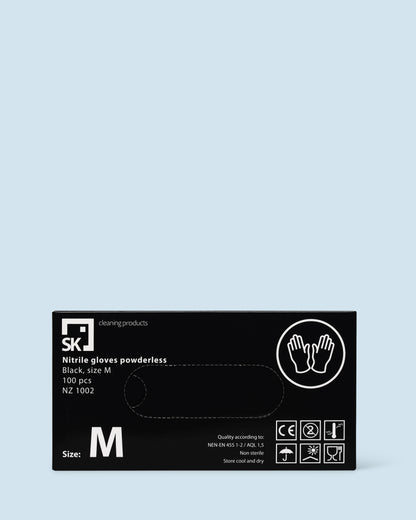 Soft nitril handschoen zwart
