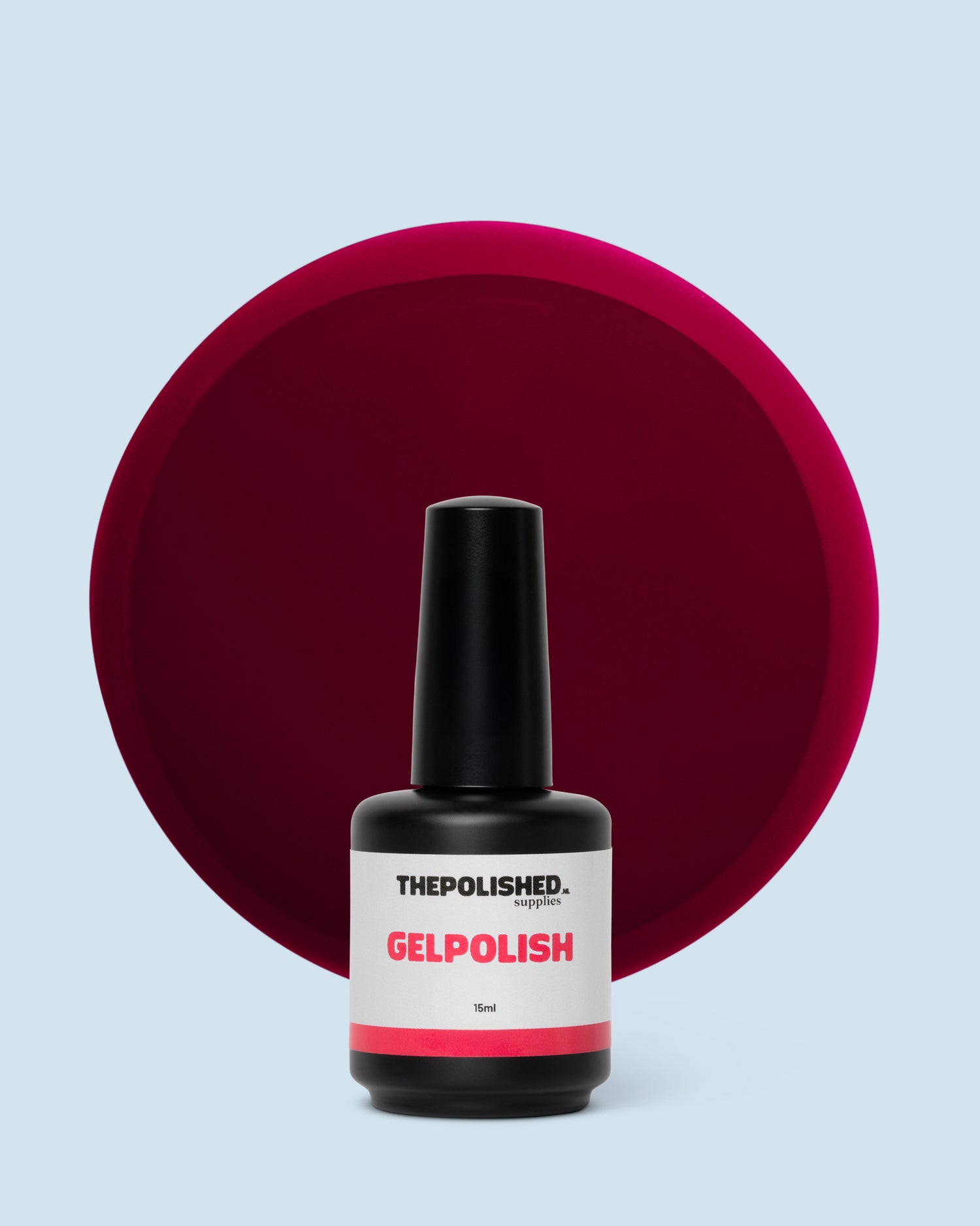 Fallen Leaves gelpolish 15 ml van The Polished – rijke bruin-oranje herfsttint met een warme, natuurlijke uitstraling.