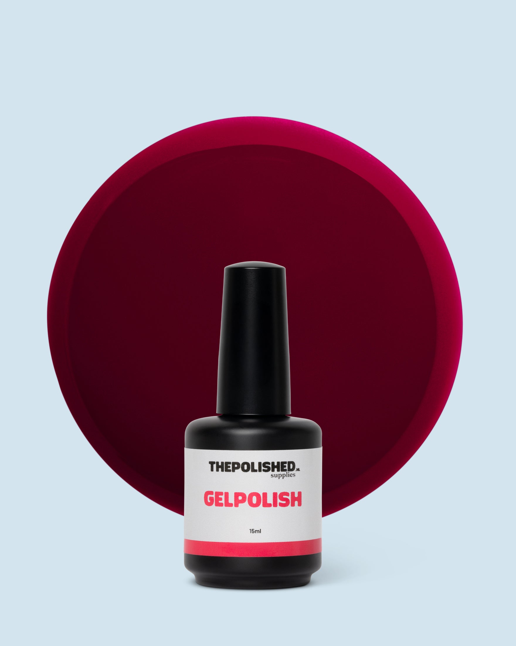 Fallen Leaves gelpolish 15 ml van The Polished – rijke bruin-oranje herfsttint met een warme, natuurlijke uitstraling.