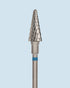 HEAD Carbide Cone blue – professioneel blauw conisch carbide bitje voor krachtig vijlen en verwijderen van kunstproduct.