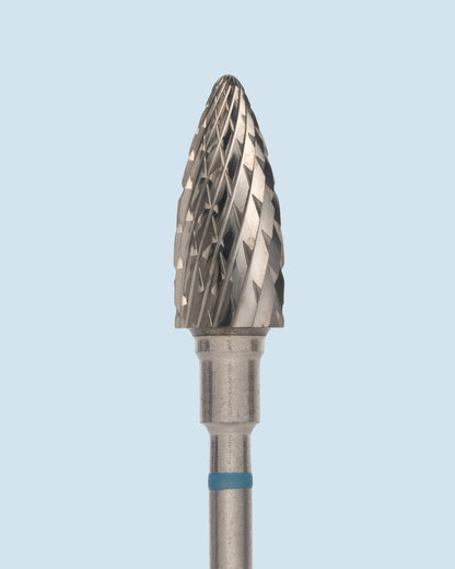 HEAD Tungsten Carbide Corn blue – professioneel blauw carbide corn bitje voor krachtig vijlen en verwijderen van product
