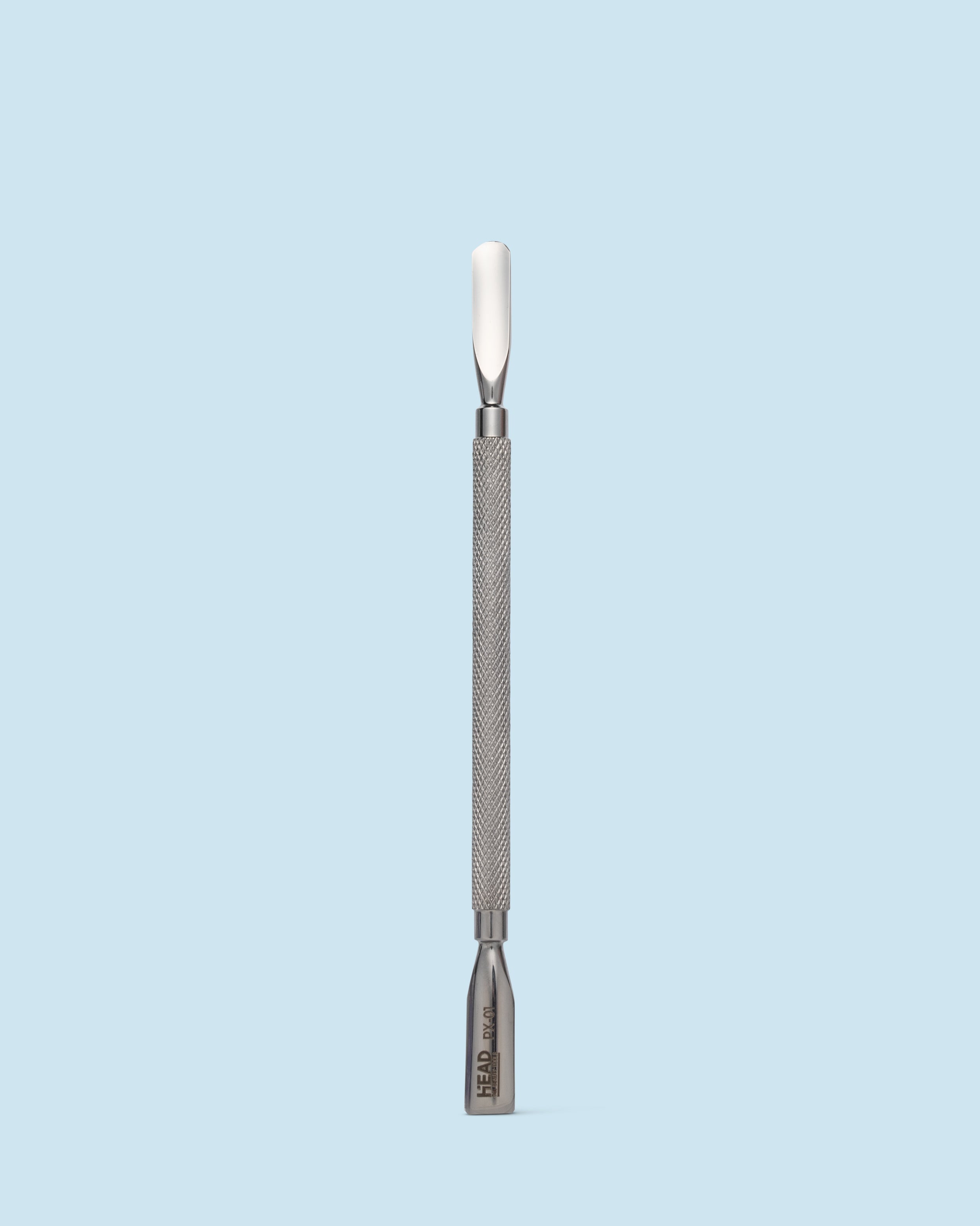 HEAD Cuticle Pusher PX-01 – professionele metalen nagelriemduwer voor het voorzichtig terugduwen en liften van de cuticles.