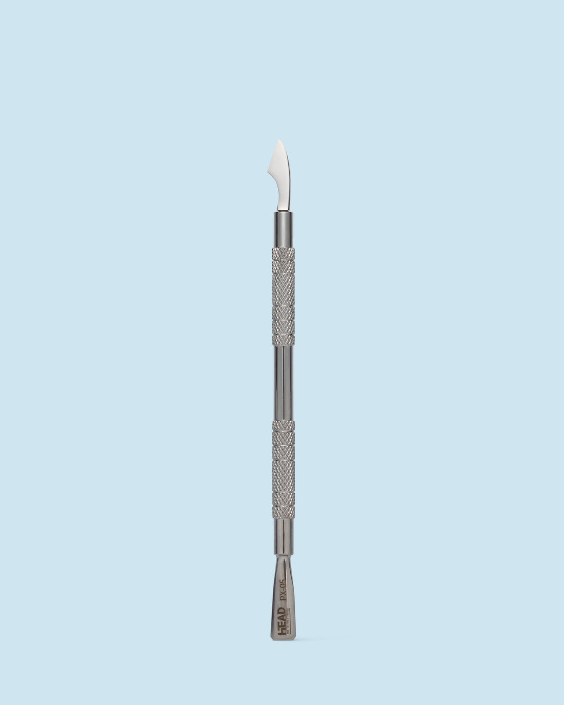 Head Cuticle Pusher PX-05 – professionele metalen nagelriemduwer voor het voorzichtig terugduwen van de cuticles.
