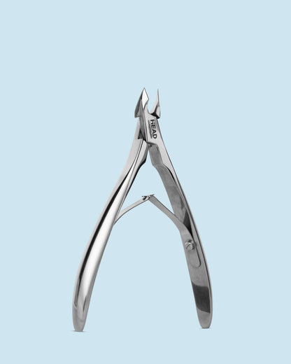HEAD Cuticle Nipper ‘Supreme’ 5 mm – hoogwaardige precisietang voor het veilig en nauwkeurig verwijderen van nagelriemen.