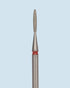 HEAD diamond bur Flame Safe fijn grit vlamvormig diamantbitje met afgeronde, veilige top voor professionele cuticle care.