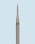HEAD diamond bur Frustum red – kegelstomp-vormig rood diamantbitje voor professionele nagelbehandelingen en precisiewerk.