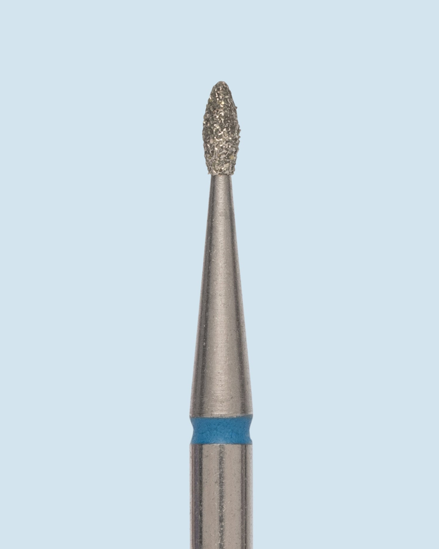 Druppel-vormig diamantbitje geschikt voor cuticle care en precisiewerk.