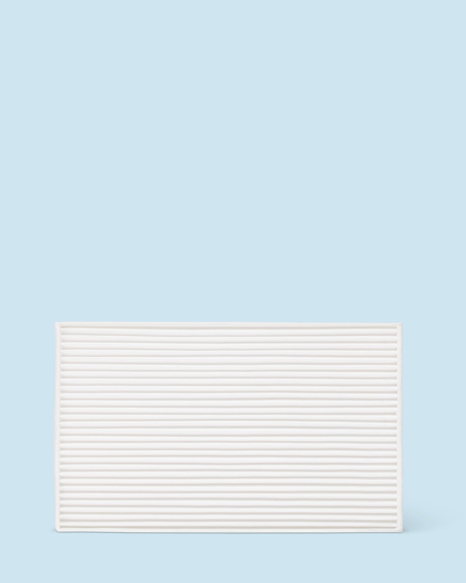 Stof- en fijnstof filter voor on-desk afzuigsysteem bij nagelbehandelingen.