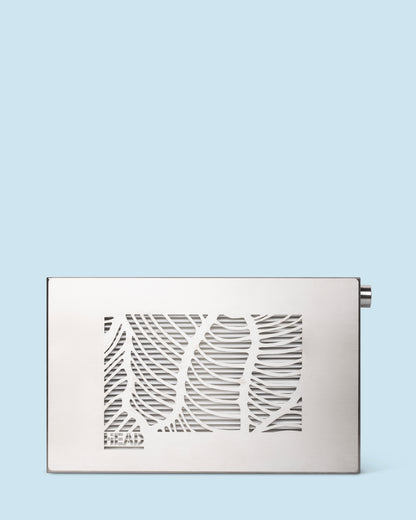 Professionele on-desk stofafzuiger voor het opvangen van nagelstof.