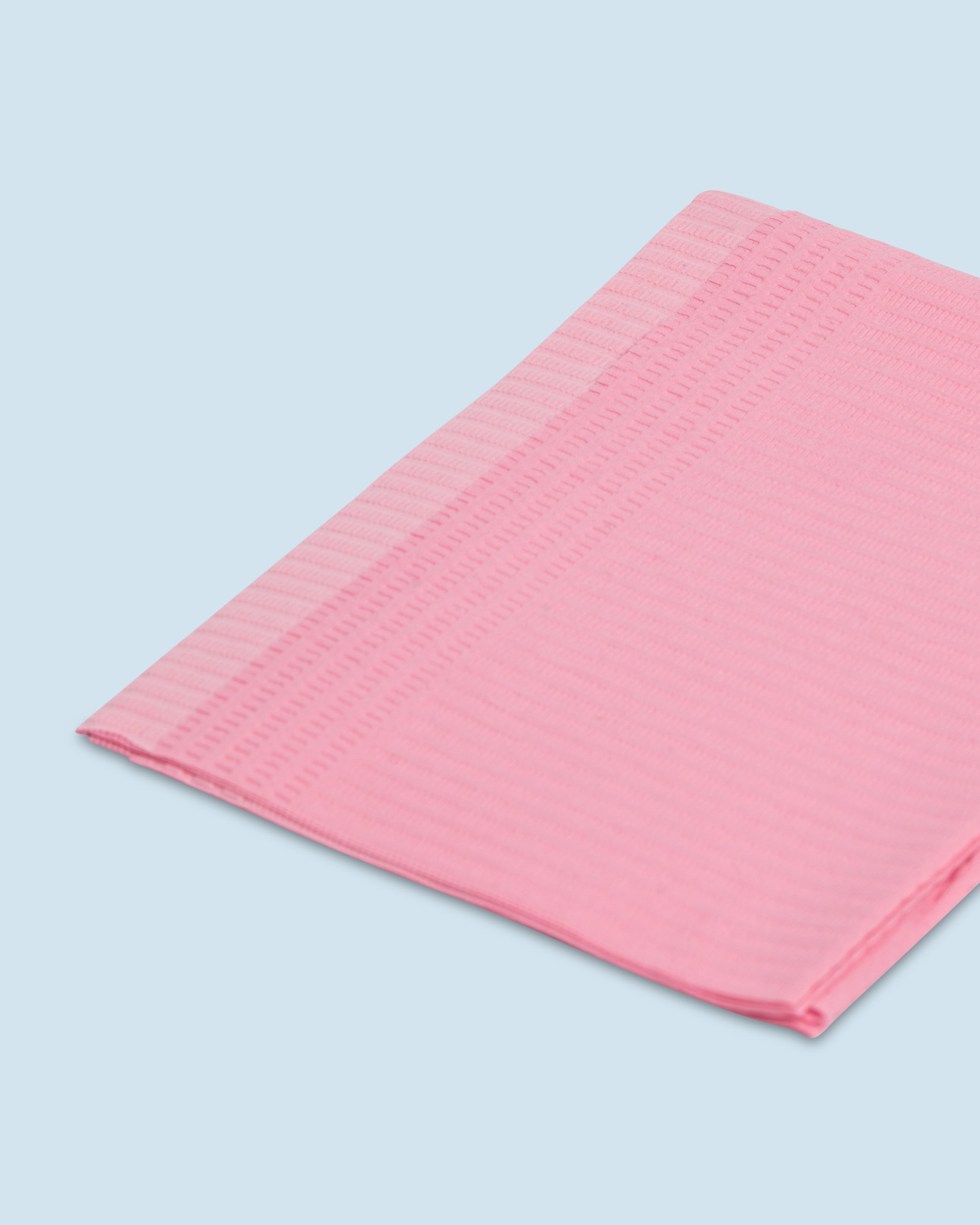 Table towels ‘Pink’ 125 st – sterke roze wegwerpdoekjes voor salongebruik en hygiënische werkoppervlakken.