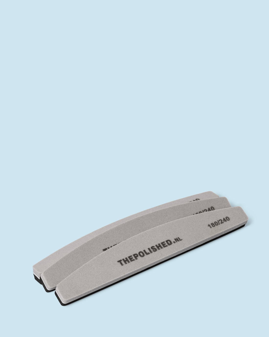 Dubbelzijdige buffer vijl 180/240 grit voor het matteren en verfijnen van nagels.