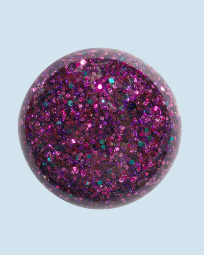 Twilight Blush glitter gelpolish 15 ml van The Polished, roze tint met glinsterende accenten.