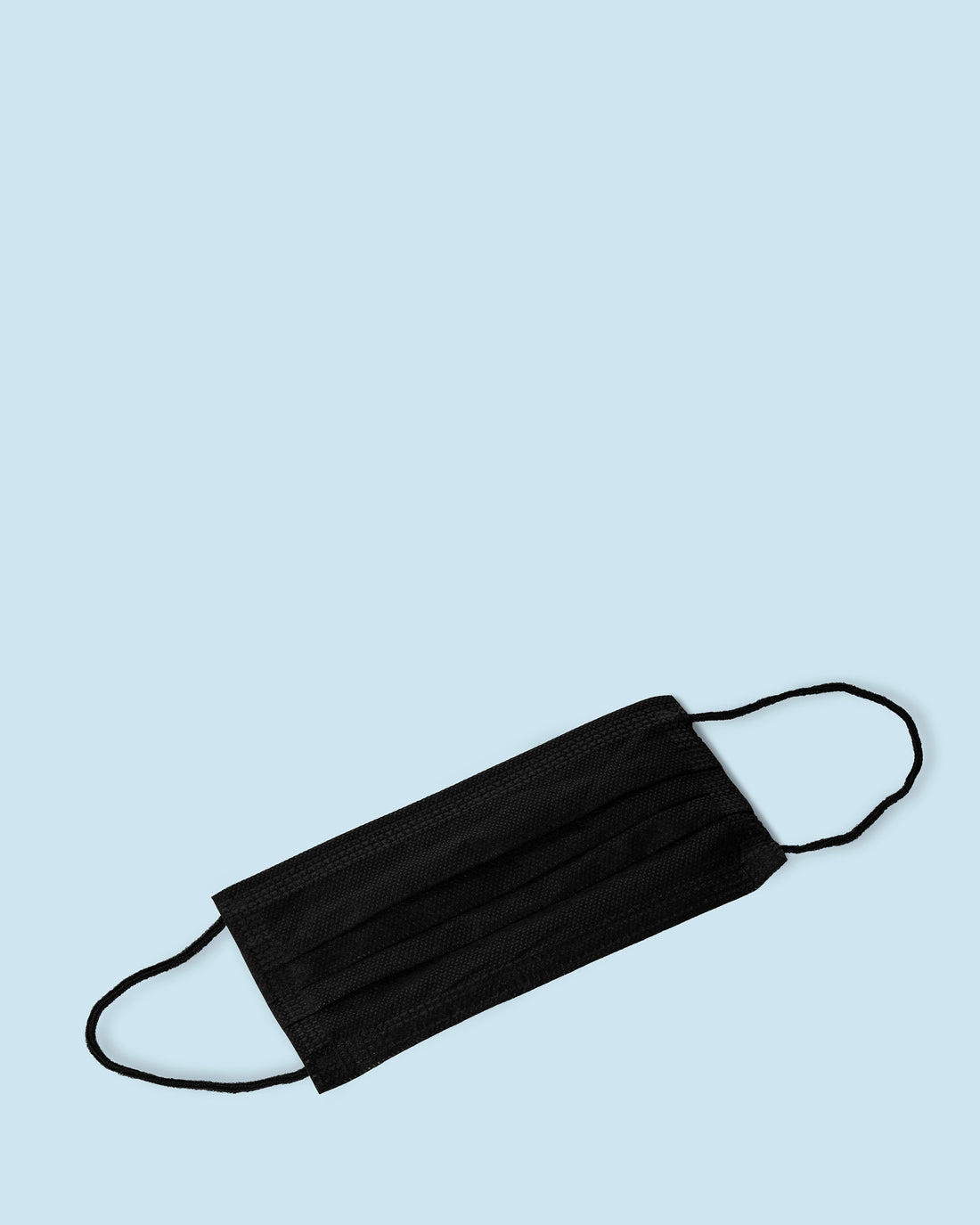 Wegwerp mondkapjes in zwart, geschikt voor salon- en professioneel gebruik.